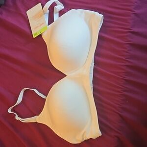 White Warners 36B wireless Bra